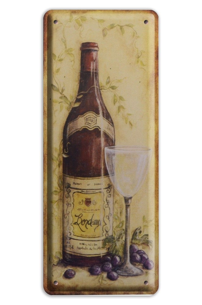 Wino Metalowy Szyld Obrazek Plakat Retro 00344 Szyldbazapl 5291